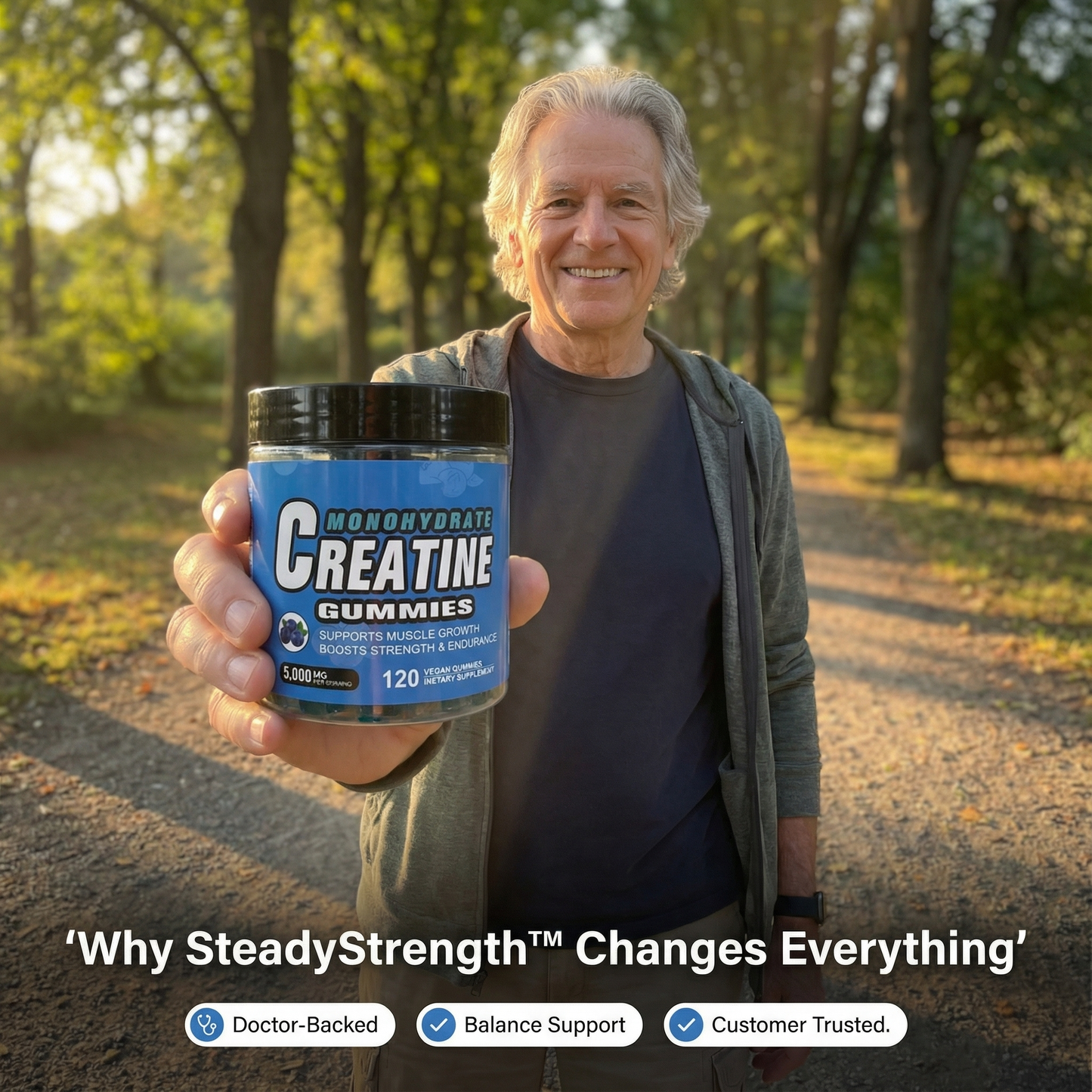 Steady Strength™ Creatine Gummies