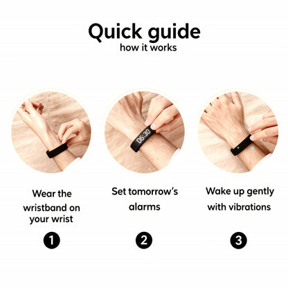 SilentWake™ Vibrating Alarm Bracelet