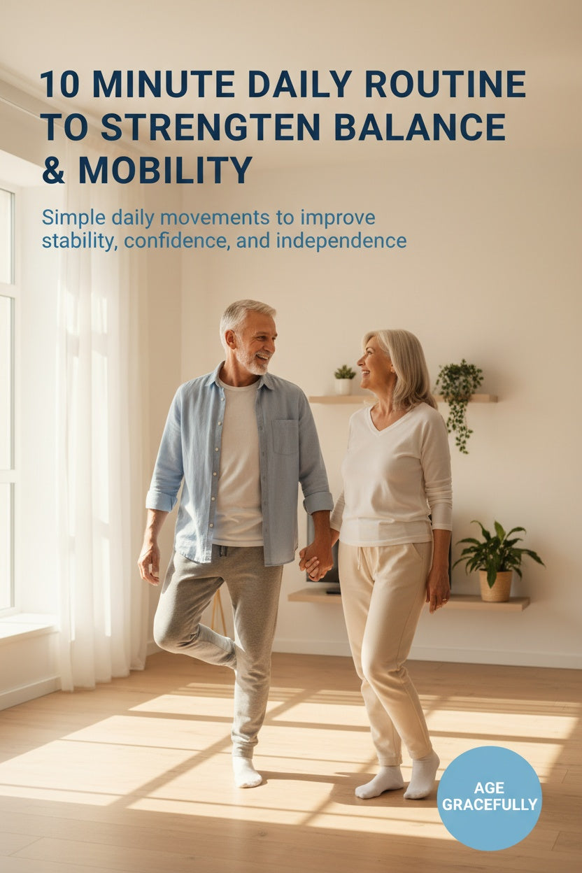 10 Minute Daily Routine To Strengthen Balance & Mobility