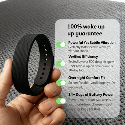 SilentWake™ Vibrating Alarm Bracelet